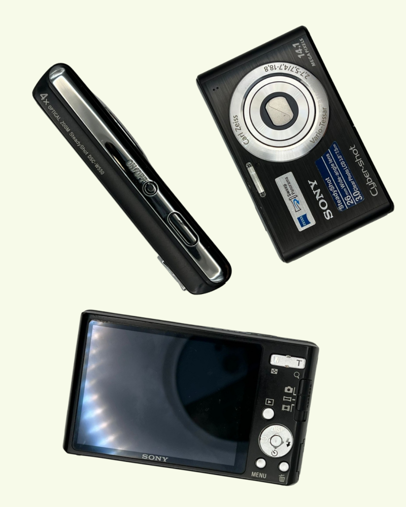Used Sony Cyber-shot DSC-W550 compact digital camera, photo 2 of 3