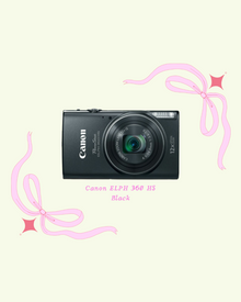 Used Canon PowerShot ELPH 360 HS compact digital camera, photo 1 of 3