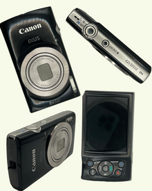 Used Canon IXUS 177 compact digital camera, photo 2 of 3